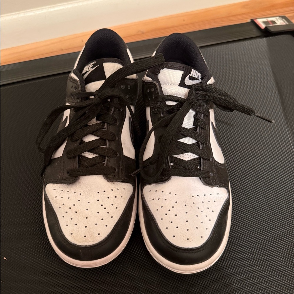 Nike black and white dunks
